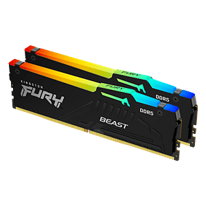 Kingston Fury Beast RGB 16GB 2x8GB  Memoria RAM DDR5 6000MHz CL36 AMD EXPO