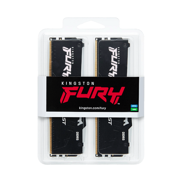 Kingston Fury Beast RGB 16GB 2x8GB  Memoria RAM DDR5 6000MHz CL36 AMD EXPO