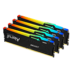 Kingston Fury Beast RGB 64GB 4x16GB  Memoria RAM DDR5 6000MHz CL40