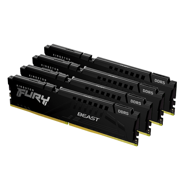 Kingston Fury Beast 64GB 4x16GB  Memoria RAM DDR5 6000MHz CL40