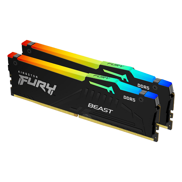 Kingston Fury Beast RGB 64GB 2x32GB  Memoria RAM DDR5 6400MHz CL32