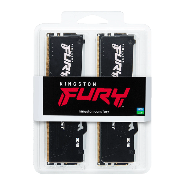 Kingston Fury Beast RGB 64GB 2x32GB  Memoria RAM DDR5 6400MHz CL32 AMD EXPO