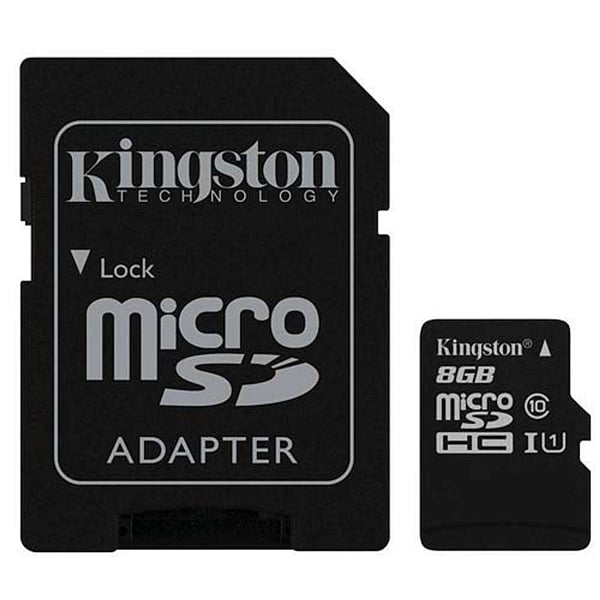 Kingston tarjeta de memoria  8 GB  MicroSDHC UHSI
