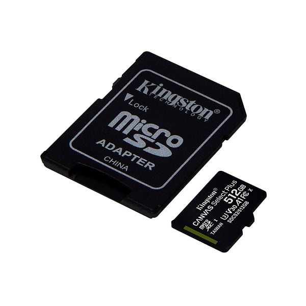 Kingston Canvas Select Plus 128GB Micro SD  Adapt  Tarjeta