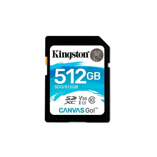 Kingston Canvas Go SDXC 512GB  Memoria Flash