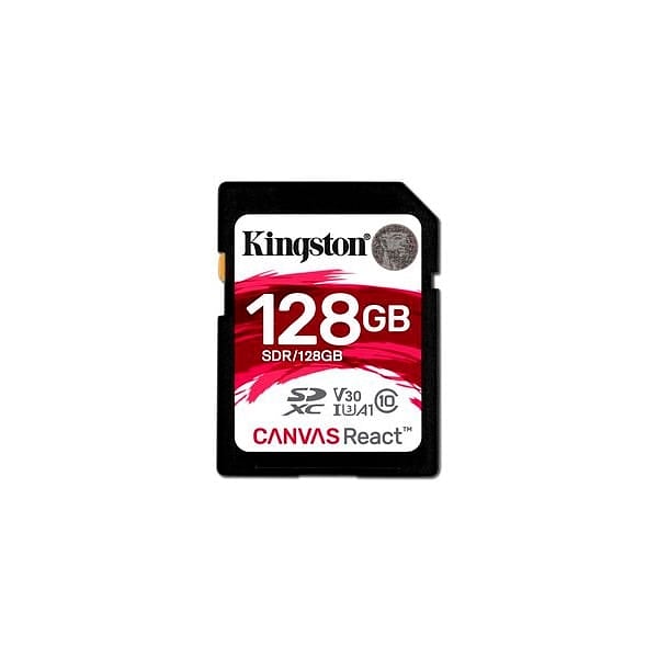 Kingston Canvas React SDXC 128GB  Memoria Flash