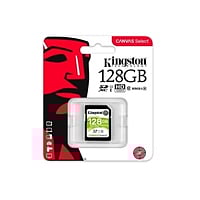 Kingston Canvas Select SDHC 128GB - Memoria Flash