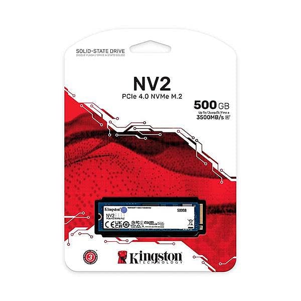 Kingston NV2 500 GB M2 PCIe 40 NVMe  SSD