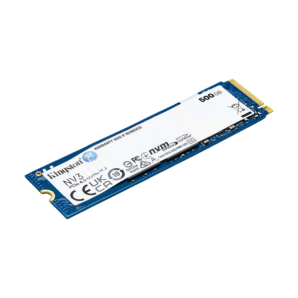 Kingston NV3 500GB  SSD M2 PCIe 40 NVMe