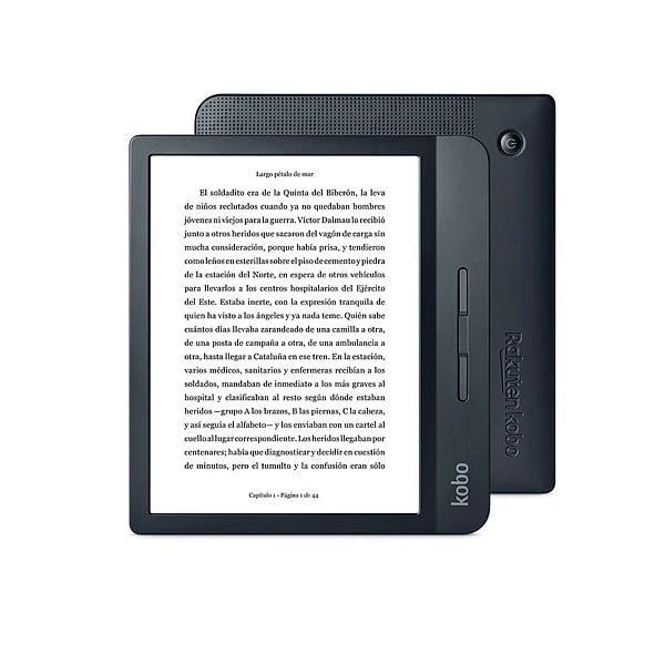 Kobo Libra H20 eReader 7 Negro  Libro Electrónico