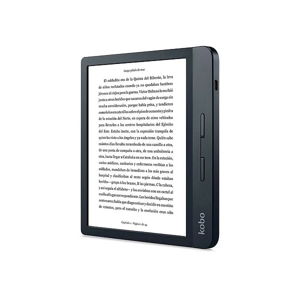 Kobo Libra H20 eReader 7 Negro  Libro Electrónico