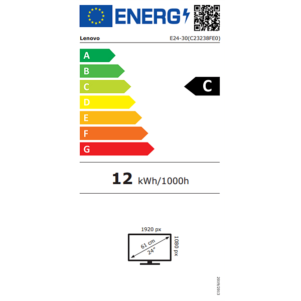 Lenovo E2430 Monitor 238 IPS Full HD 100 Hz