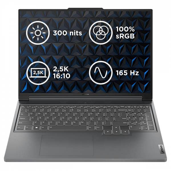 Lenovo Legion Slim 5 16APH8  Portátil AMD Ryzen 7 7840HS 16GB DDR5 512GB NVMe RTX 4070 16 WQXGA 165Hz 100 sRGB FreeDOS