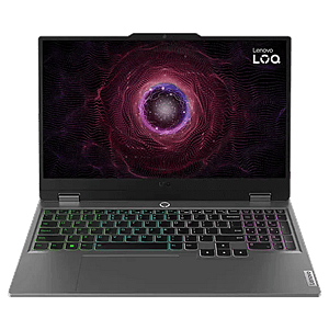 Lenovo LOQ 15ARP9  Portátil AMD Ryzen 7 7435HS 24GB DDR5 512GB NVMe RTX4060 156 Full HD 144Hz FreeDOS