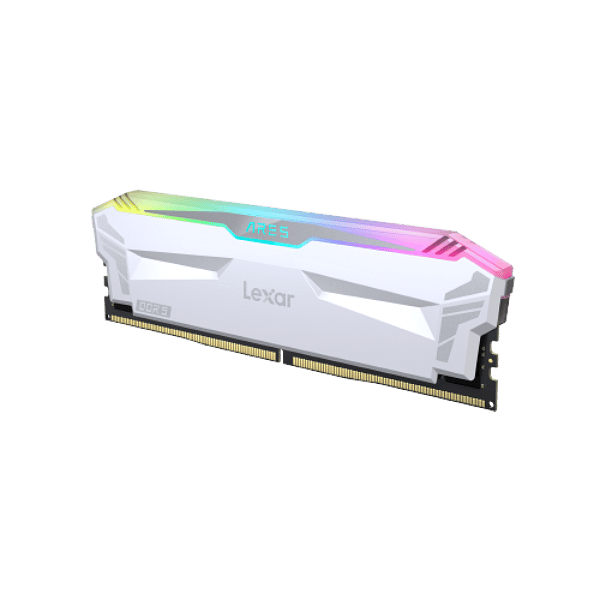 Lexar Ares RGB 32GB 2x16GB  RAM DDR5 6400MHZ CL32 Blanca