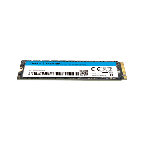 Lexar NM610 PRO 500GB  SSD M2 PCIe Gen3x4 NVMe