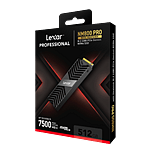 Lexar NM800 PRO 512GB  SSD M2 PCIe 40 Gen 4x4 NVMe disipador