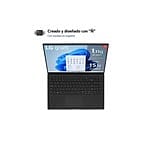 LG Gram 15Z90RGAP75B  Portátil Intel Core i7 1360P 32GB DDR5 512GB NVMe 156 Full HD Windows 11 Pro