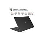 LG Gram 15Z90RGAP75B  Portátil Intel Core i7 1360P 32GB DDR5 512GB NVMe 156 Full HD Windows 11 Pro