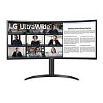 Monitor Profesional Ultrapanorámico Curvo LG 34WR55QCB 34