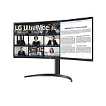 Monitor Profesional Ultrapanorámico Curvo LG 34WR55QCB 34