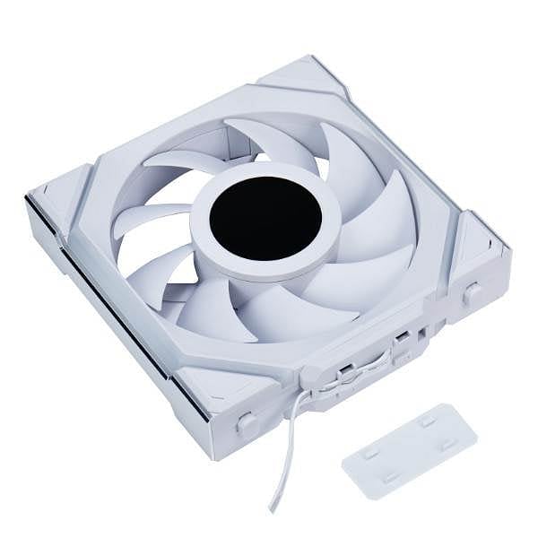 Lian Li UNI FAN SL Wireless Pantalla LCD 120 ARGB FAN  Ventilador Suplementario Blanco