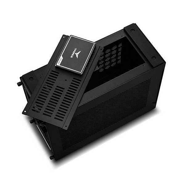 Lian Li  A4H2O Black ITX  Caja