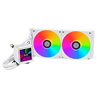 Lian Li Galahad II 280 LCD | Refrigeración Líquida Blanca