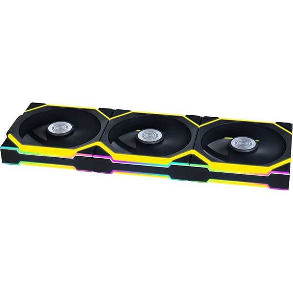Lian Li UNI FAN SL 120 WiFi RGB Negro Pack 3 Reverse  Ventilador