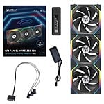 Lian Li UNI FAN SL 120 WiFi RGB Negro Pack 3 Reverse  Ventilador