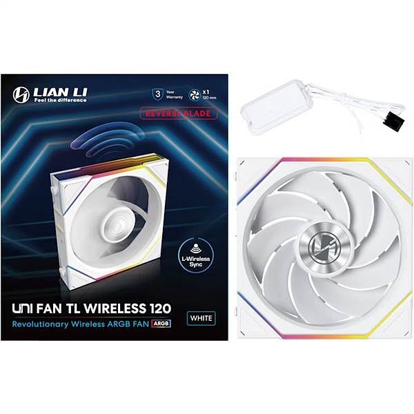 Lian Li UNI FAN TL120 RGB Wireless Reverse PWM  Ventilador