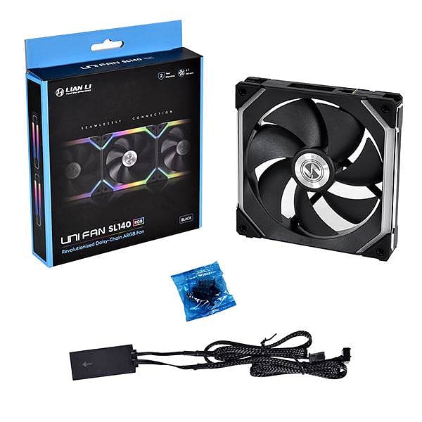 Lian Li UNI FAN SL 120 WiFi RGB Negro  Ventilador