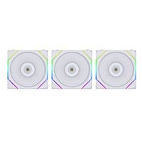 Lian Li UNI FAN TL120 Kit 3 | Ventilador WiFi RGB PWM Blanco