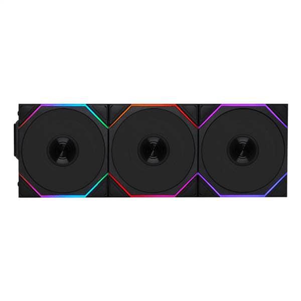 Lian Li UNI FAN TL120 LCD Wireless RGB PWM Negro  Ventilador