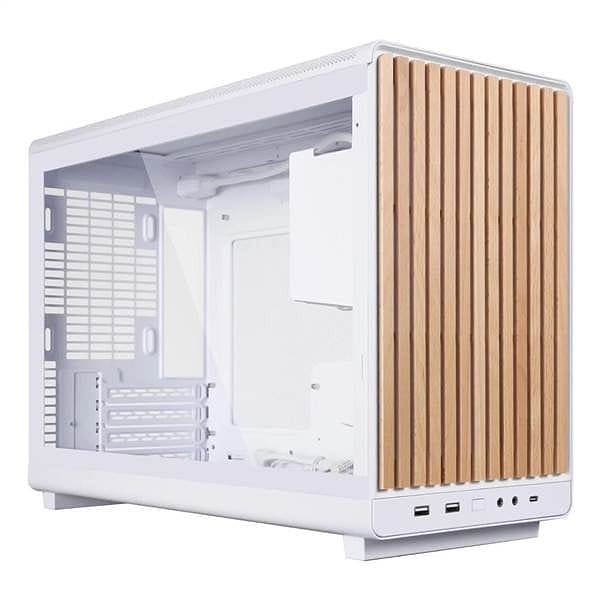 Lian Li X DAN A3 Madera  Caja Micro ATX Blanca Cristal Templado
