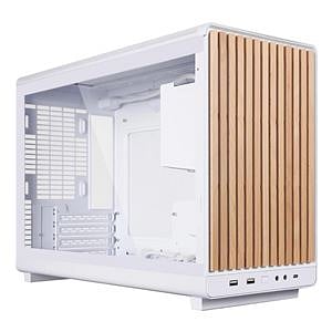 Lian Li X DAN A3 Madera  Caja Micro ATX Blanca Cristal Templado