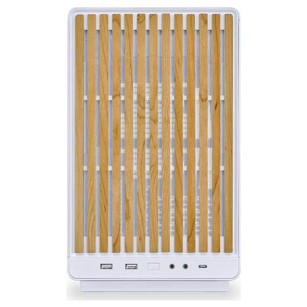 Lian Li X DAN A3 Madera  Caja Micro ATX Blanca Cristal Templado