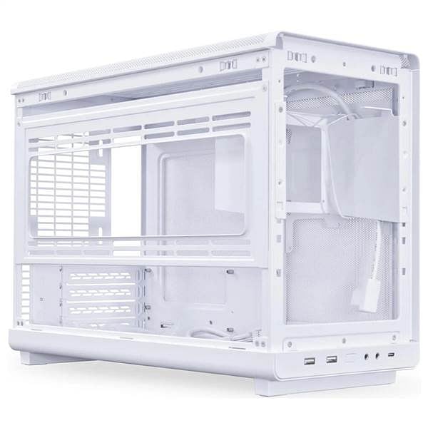Lian Li X DAN A3 Madera  Caja Micro ATX Blanca Cristal Templado