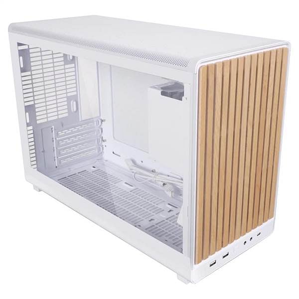 Lian Li X DAN A3 Madera  Caja Micro ATX Blanca Cristal Templado