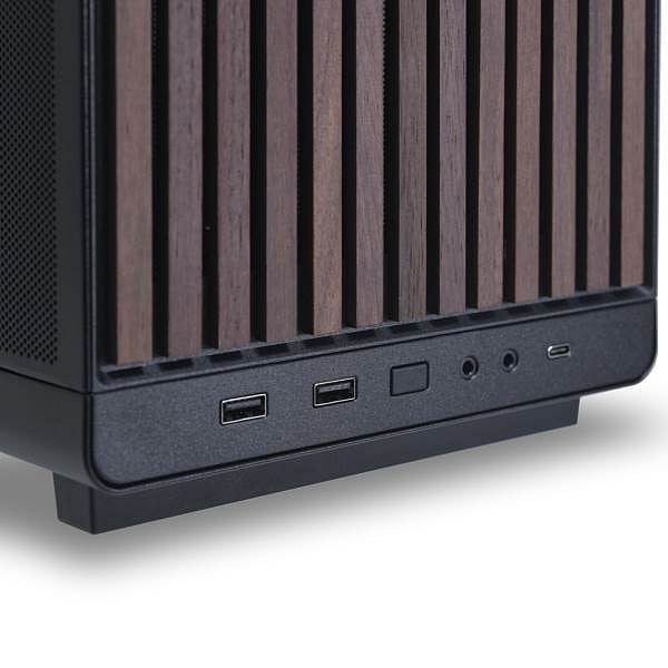 Lian Li X DAN A3 Madera  Caja Micro ATX Negra Cristal Templado