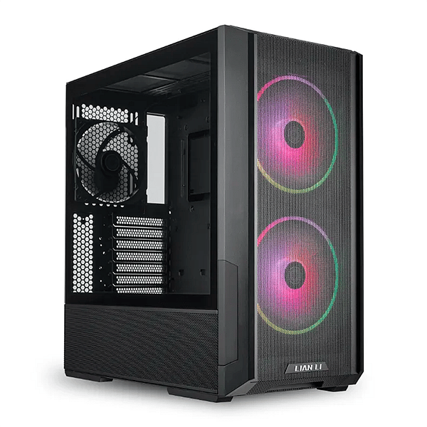 Lian Li Lancool 216 RGB con controlador LAN1XW Black Cristal templado  Caja torre EATX