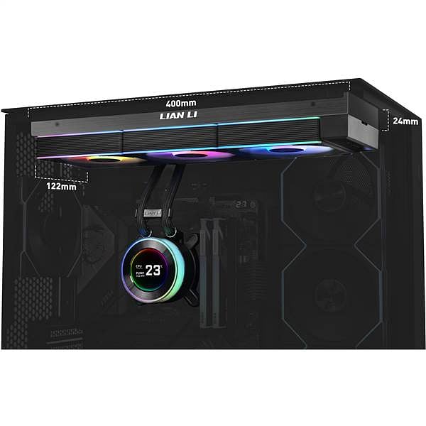 Lian Li HydroShift II LCDC 360CL  Refrigeración Líquida AIO ARGB Wireless