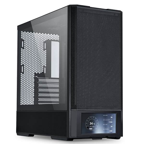 Lian Li Lancool 207 Digital  Caja ATX Negra LCD