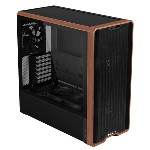 Lian Li Lancool 217 Madera  Caja ATX Negra