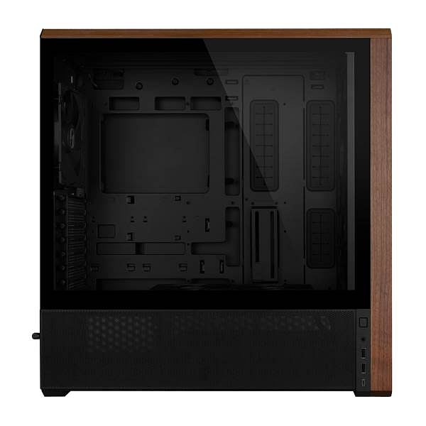 Lian Li Lancool 217 Madera  Caja ATX Negra