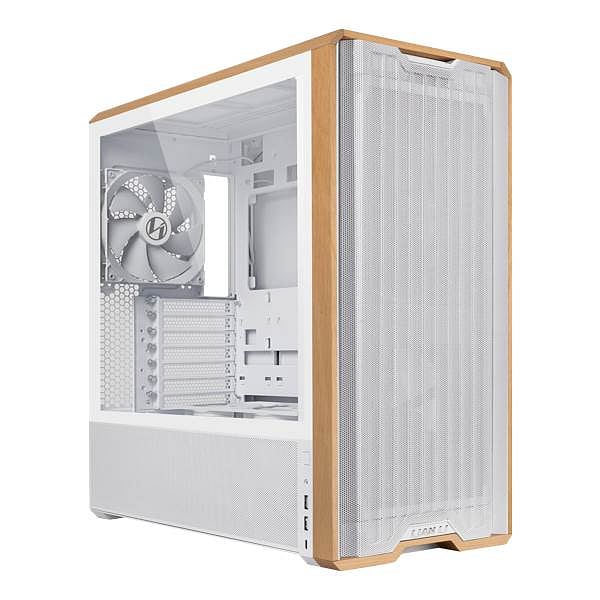 Lian Li Lancool 217 Madera  Caja ATX Blanca