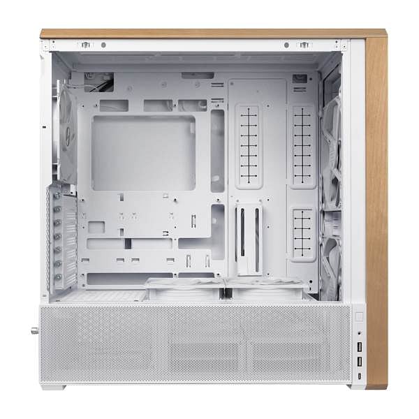 Lian Li Lancool 217 Madera  Caja ATX Blanca