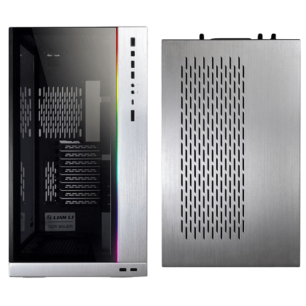 Lian Li PCO11 XL Silver ROG Edition  Caja