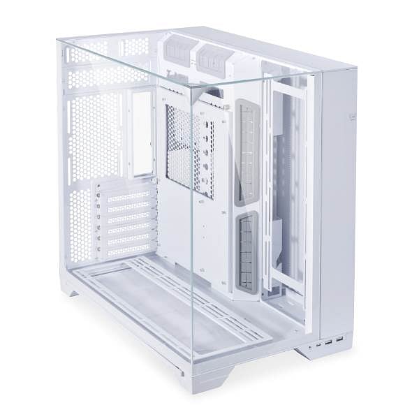 Lian Li O11 Vision White  Caja EATX Blanco Cristal Templado