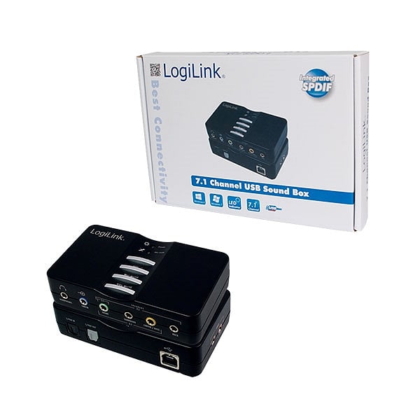 LOGILINK 71 USB BOX UA0099  Tarjeta de sonido
